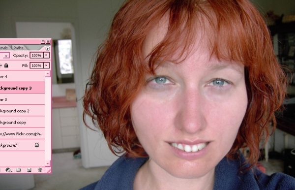 Creation of Red hair: Step 8
